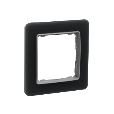 Sedna Design & Elements Ramka pojedyncza szkło przydymione efekt szkła SDD362801 SCHNEIDER (SDD362801)